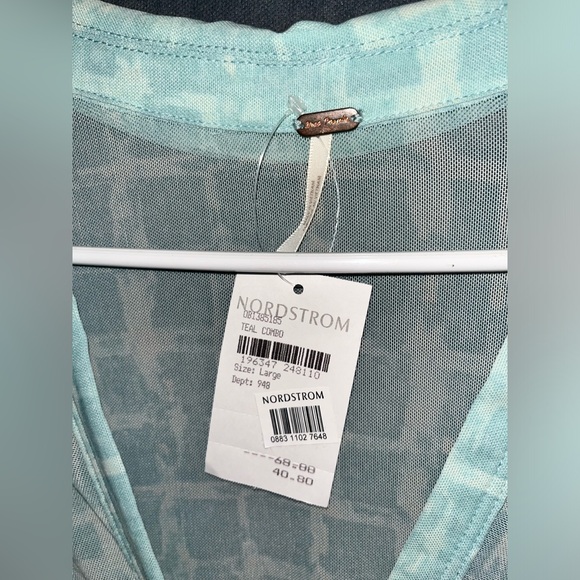 Free People sheer blouse. New with tags. - Picture 2 of 3